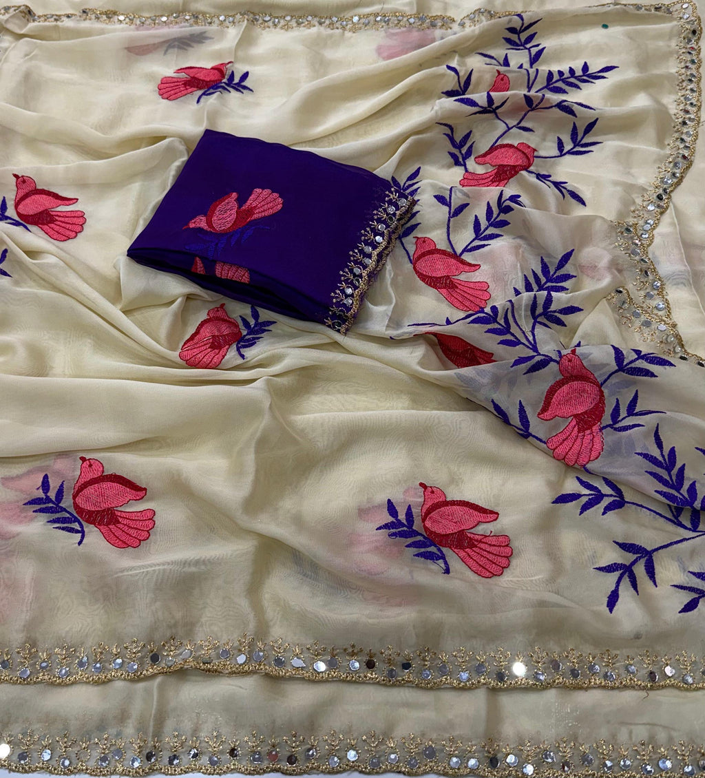Soft Rangoli silk saree