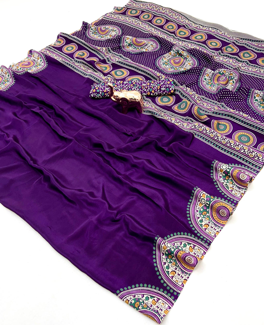 PURE SATIN SILK SAREE