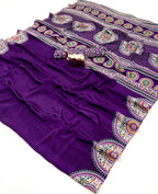 PURE SATIN SILK SAREE