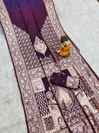 PURE BANARASI GALA SAREE
