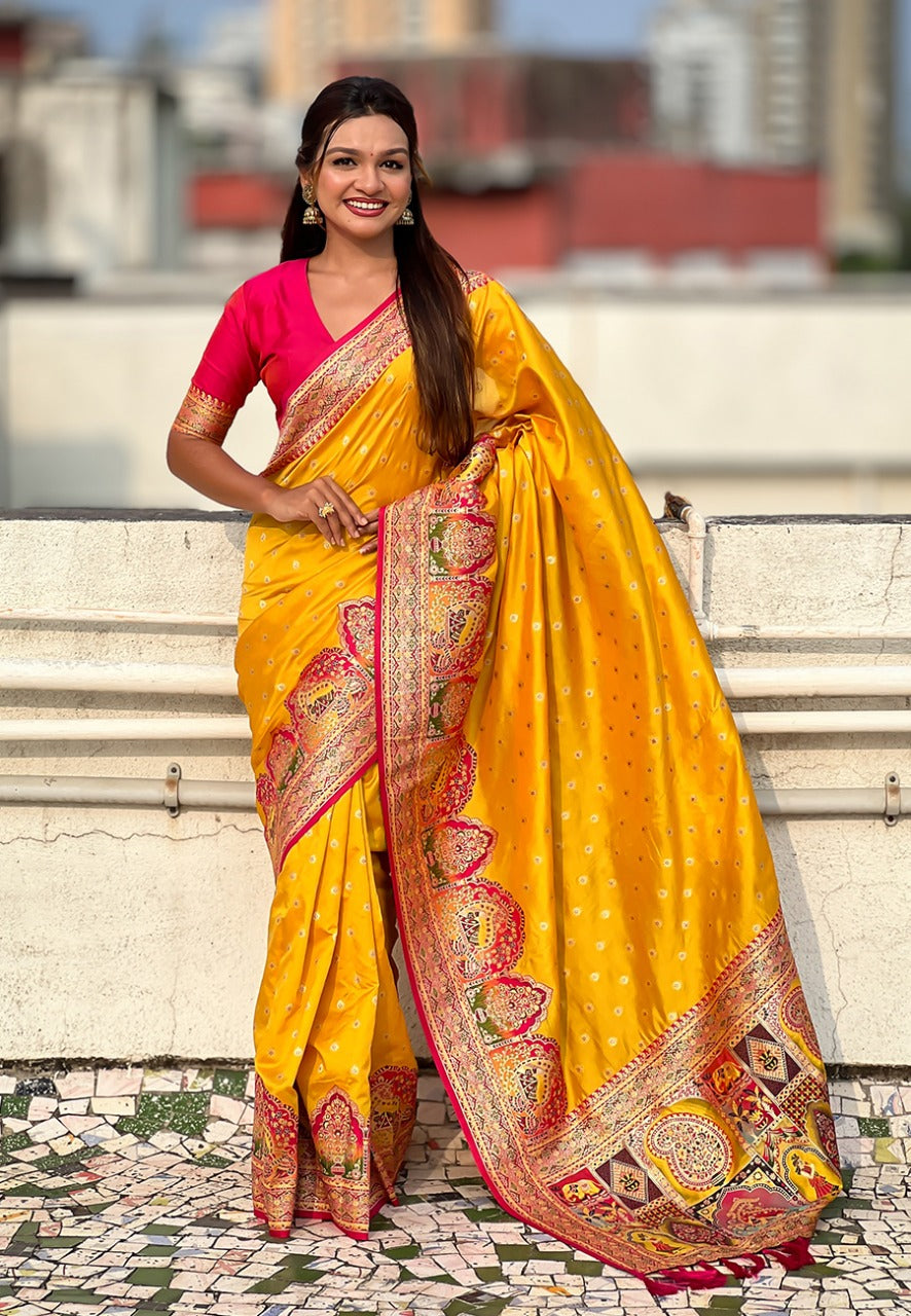 PASHMINA DARBARI COLLECTION SAREE