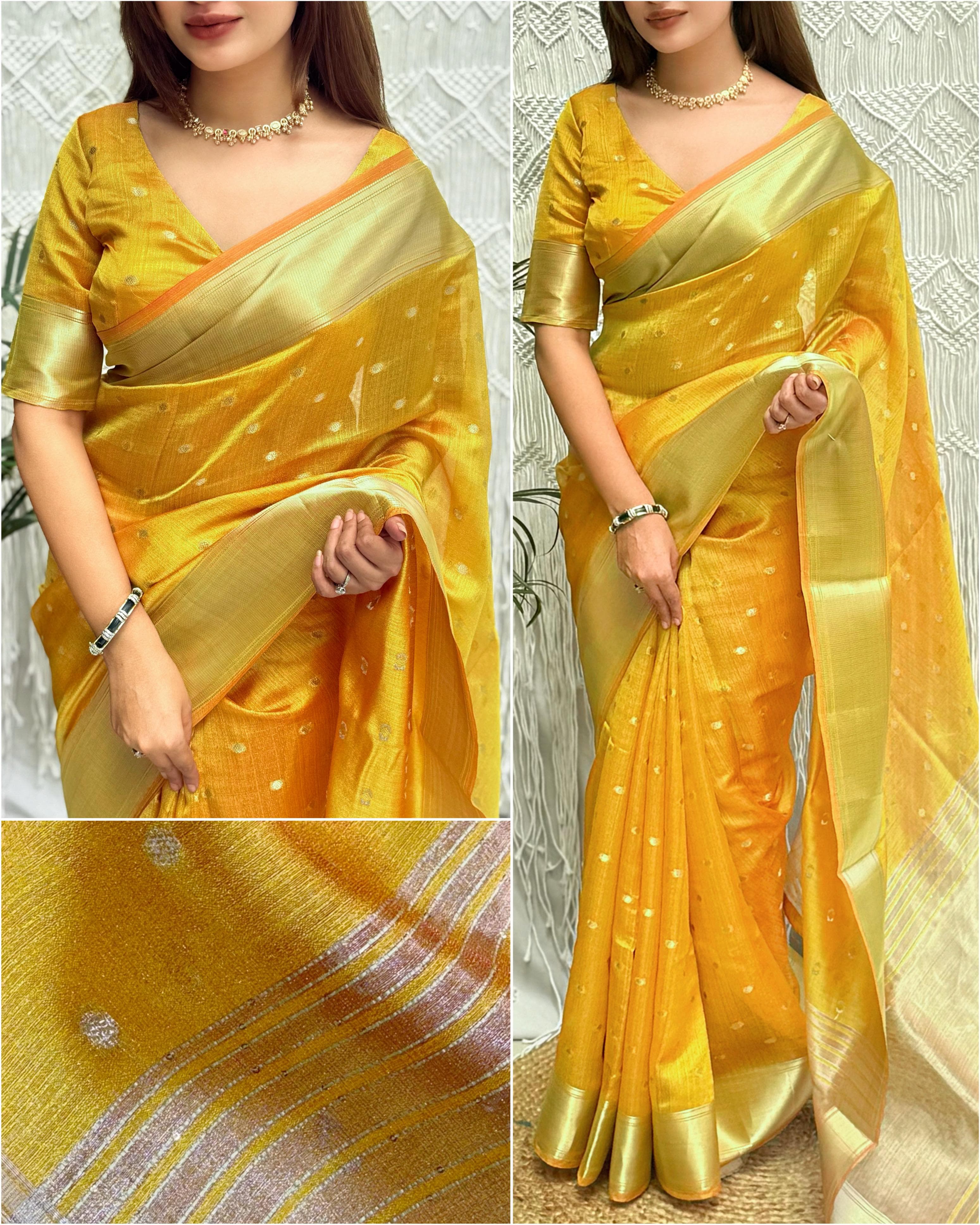 Surii Banarasi Organza Silk Saree
