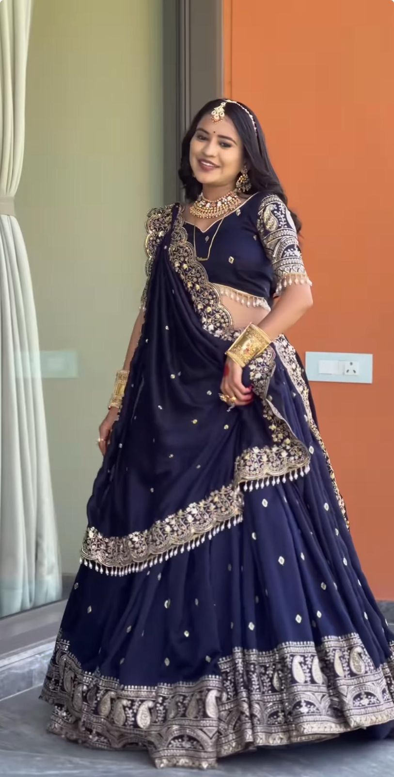 HEAVY FESTIVAL LEHENGA