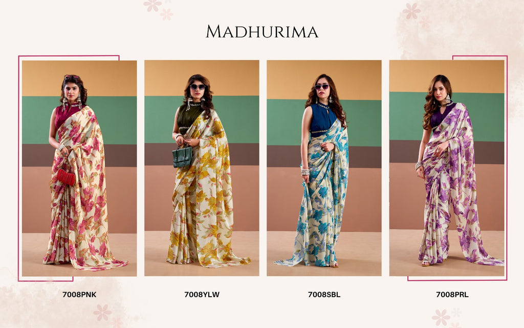 Madhurima Satin Silk Saree