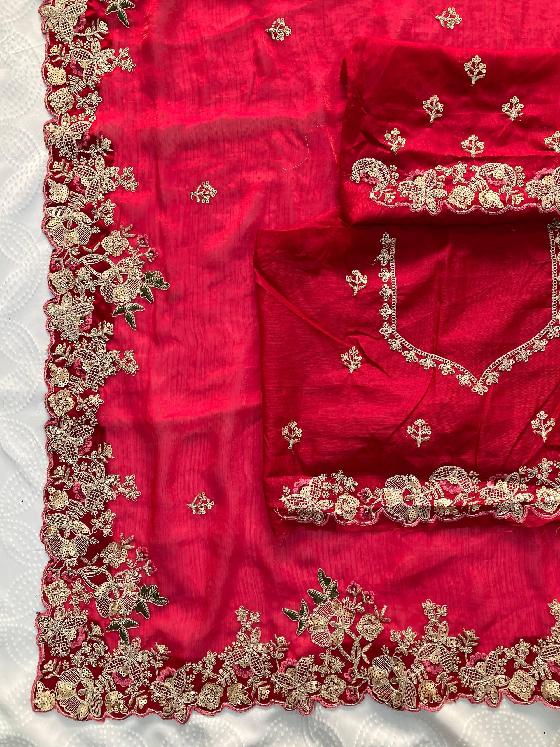 Soft Fendy Chiffon Saree