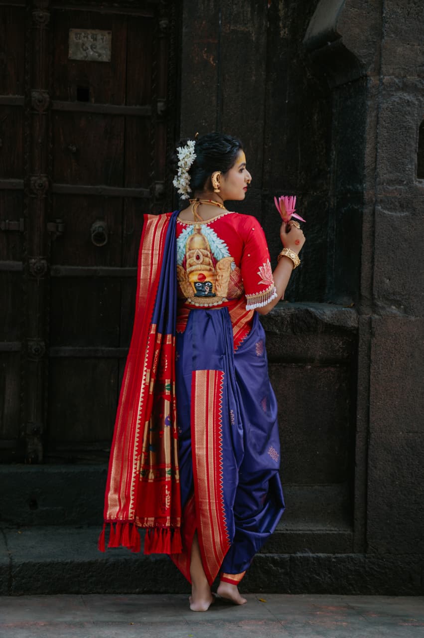 SOFT ILKAL PAITHANI SILK SAREE