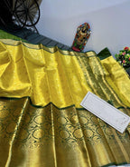 KANCHIVARAM GREEN SILK SAREE