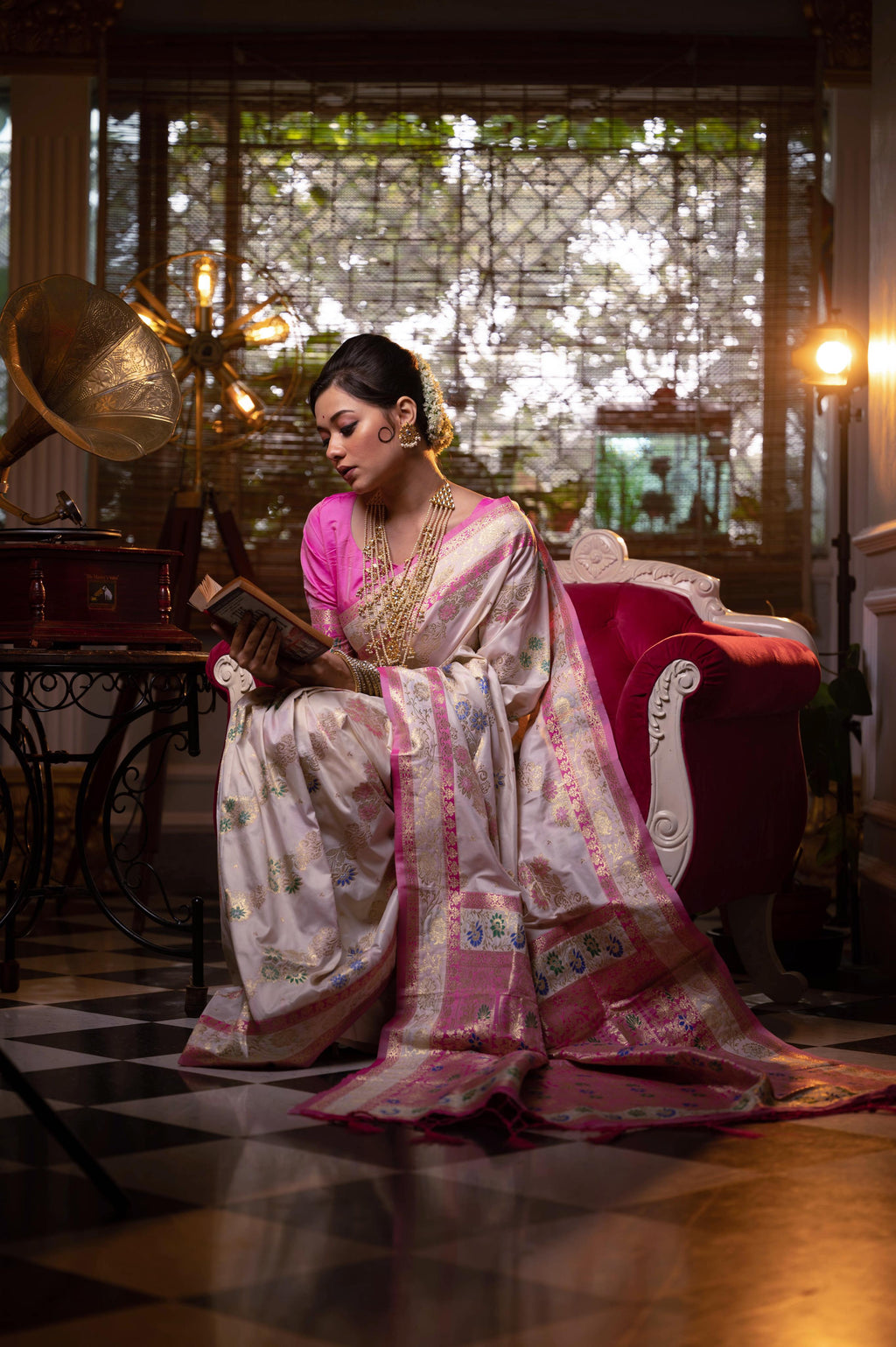 Soft Banarasi Silk Saree