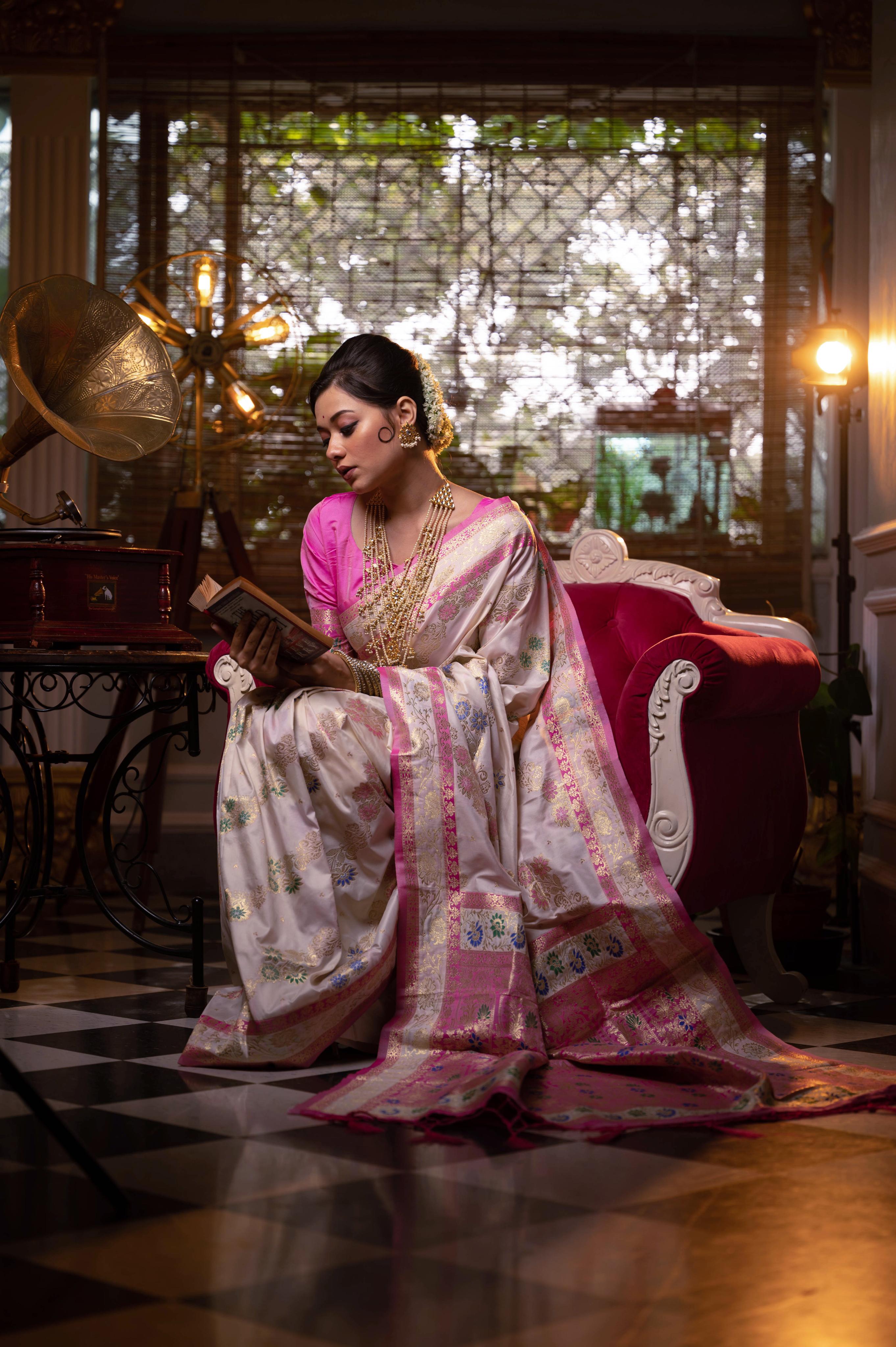 Soft Banarasi Silk Saree