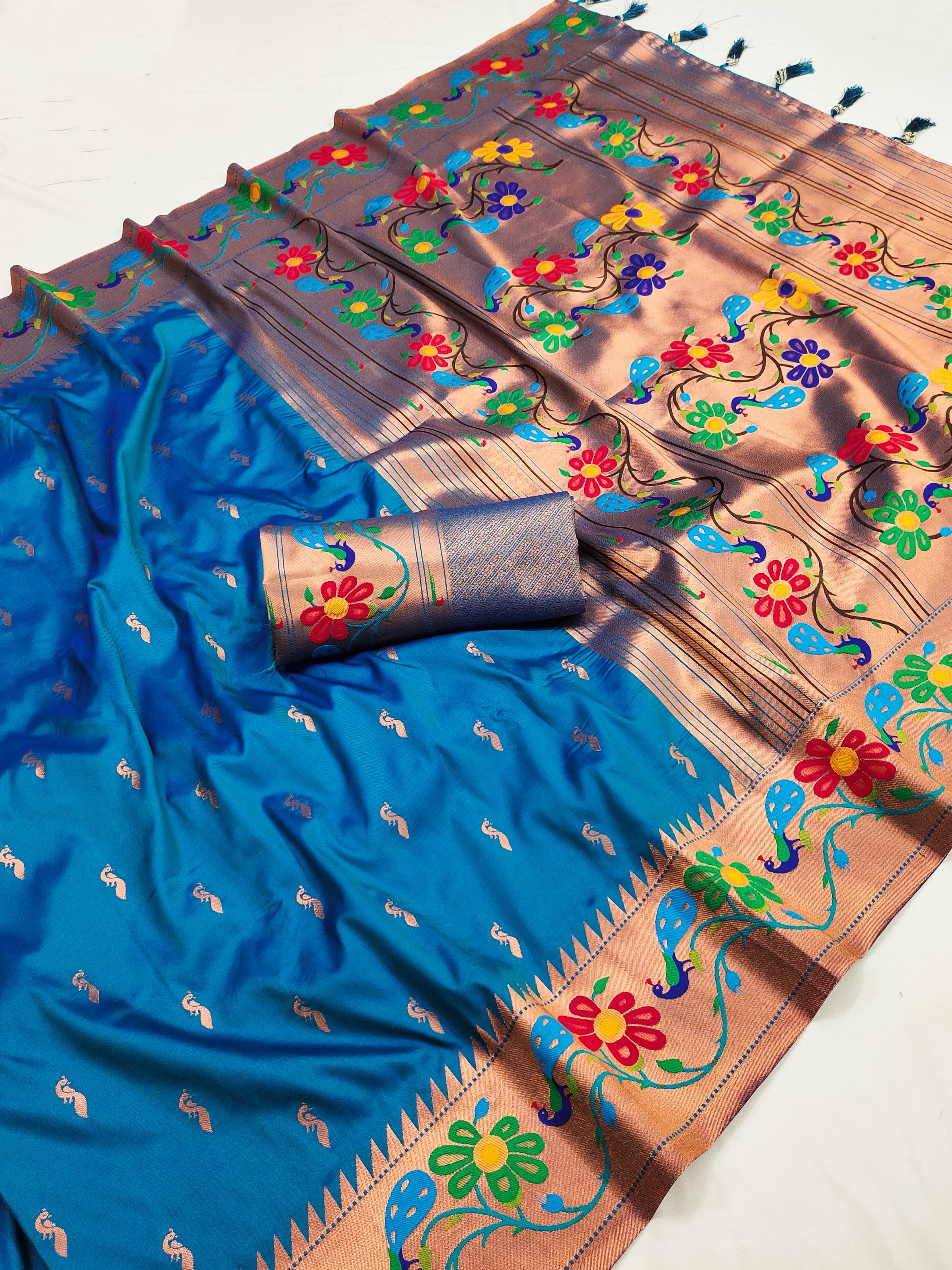 SOFT PAITHANI SILK SAREE