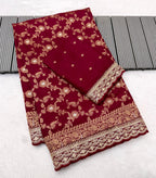 Charming Pure Khadi Saree