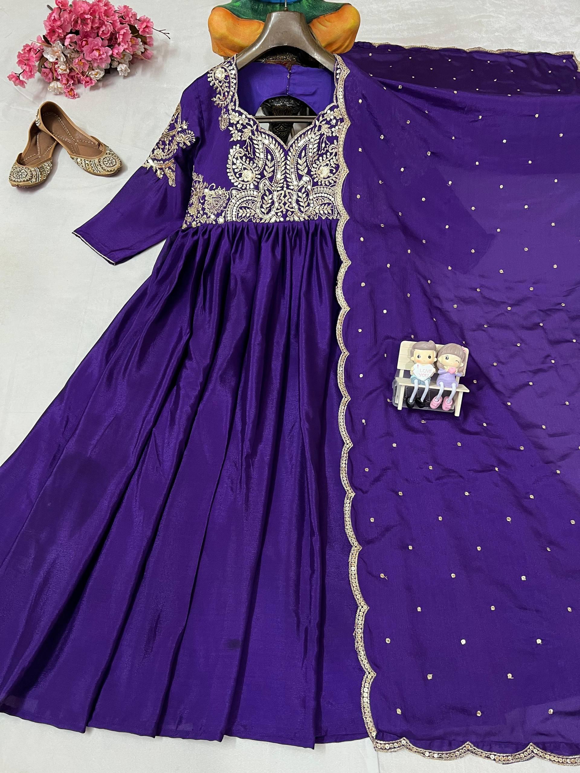 BOLLYWOOD BLOCKBUSTER ANARKALI GOWN