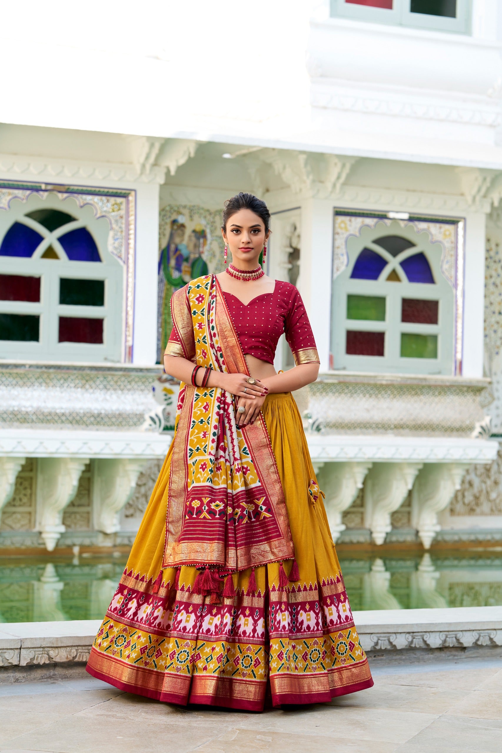Tasar Silk Patola Laheriya