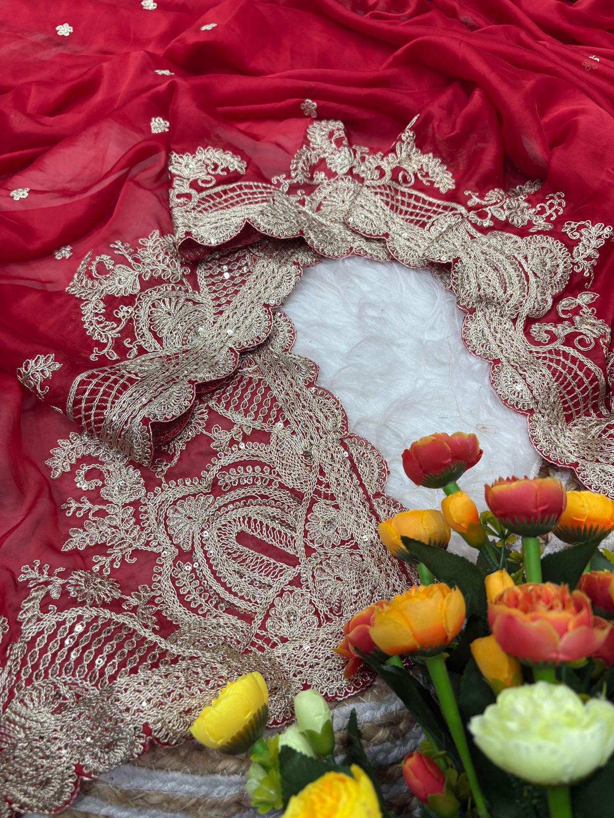 Heavy Soft Rangoli Silk Saree