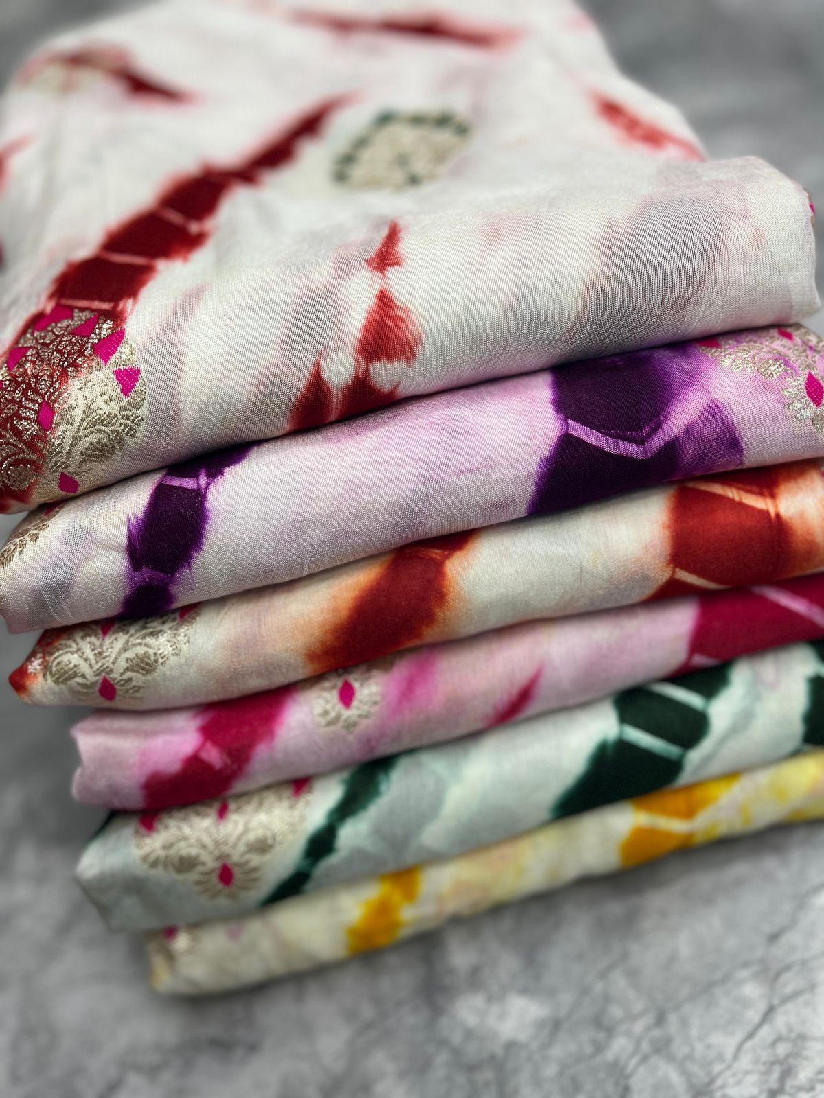 Pure Soft Russian Cotton Silk Weaving Saree