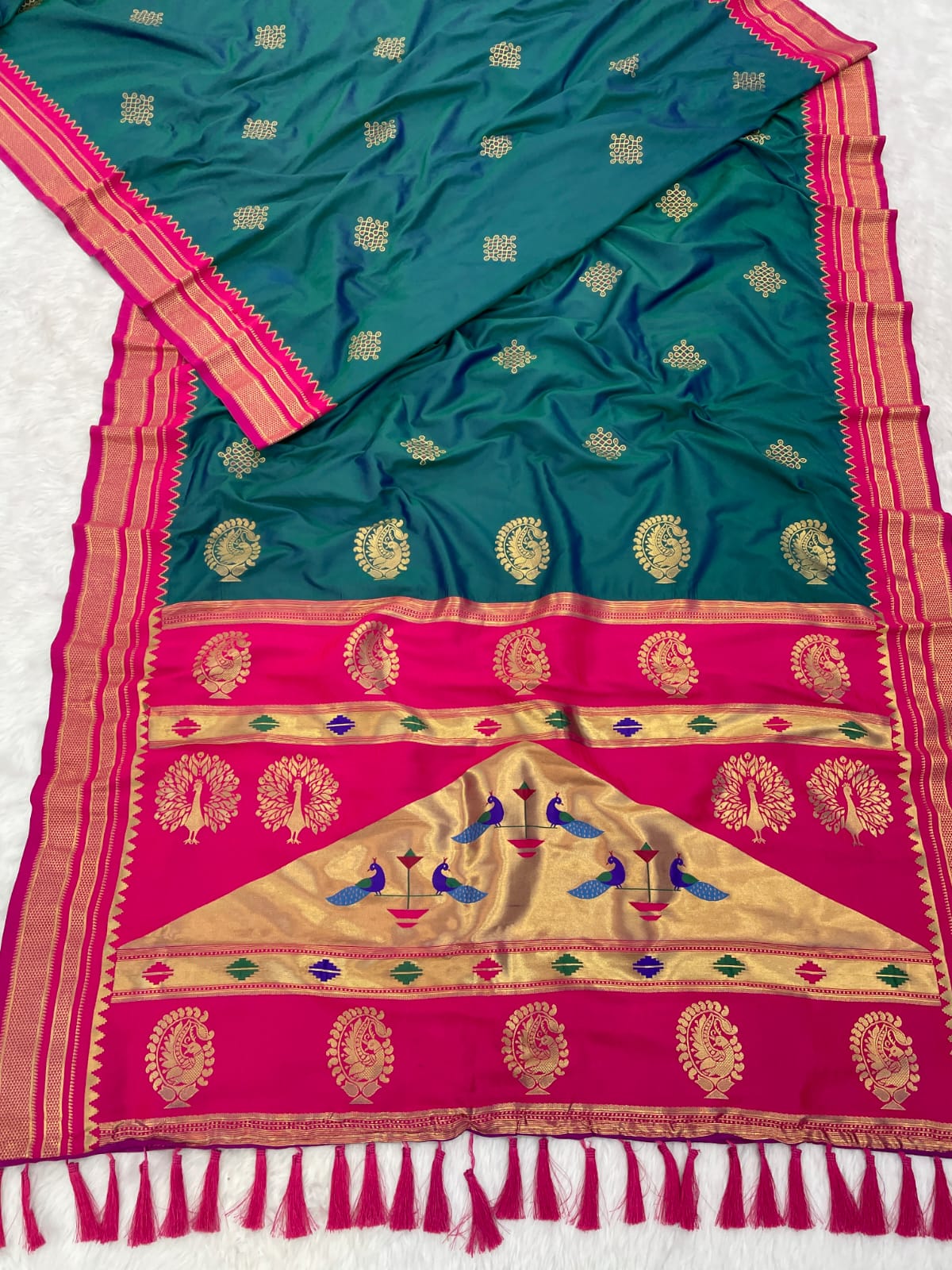 SOFT ILKAL PAITHANI SILK SAREE