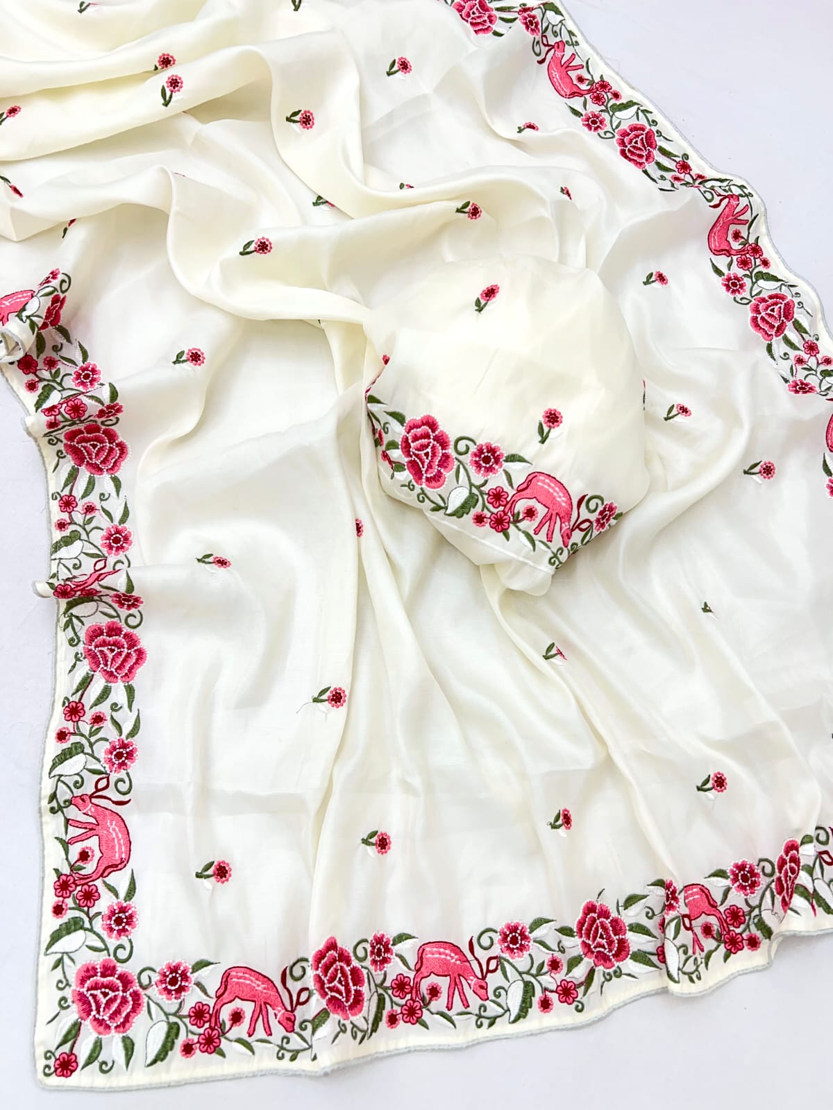 Pure Tussar Silk Saree