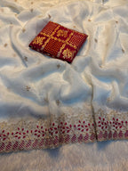 SOFT CRUNCHY ORGANZA SAREE