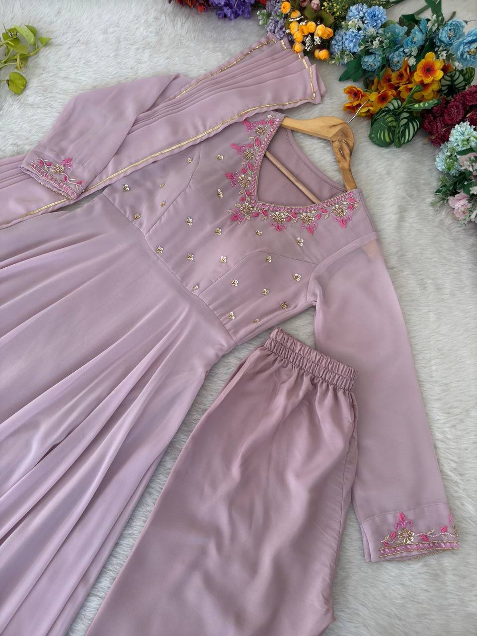 NEW PINK GOWN PARTY WEAR👗