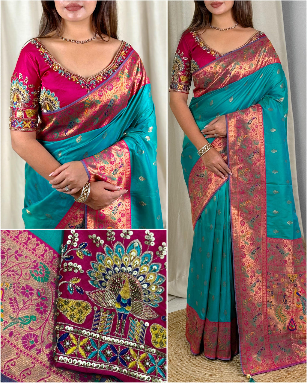 Fancy Tussles Apsara Saree
