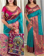 Fancy Tussles Apsara Saree