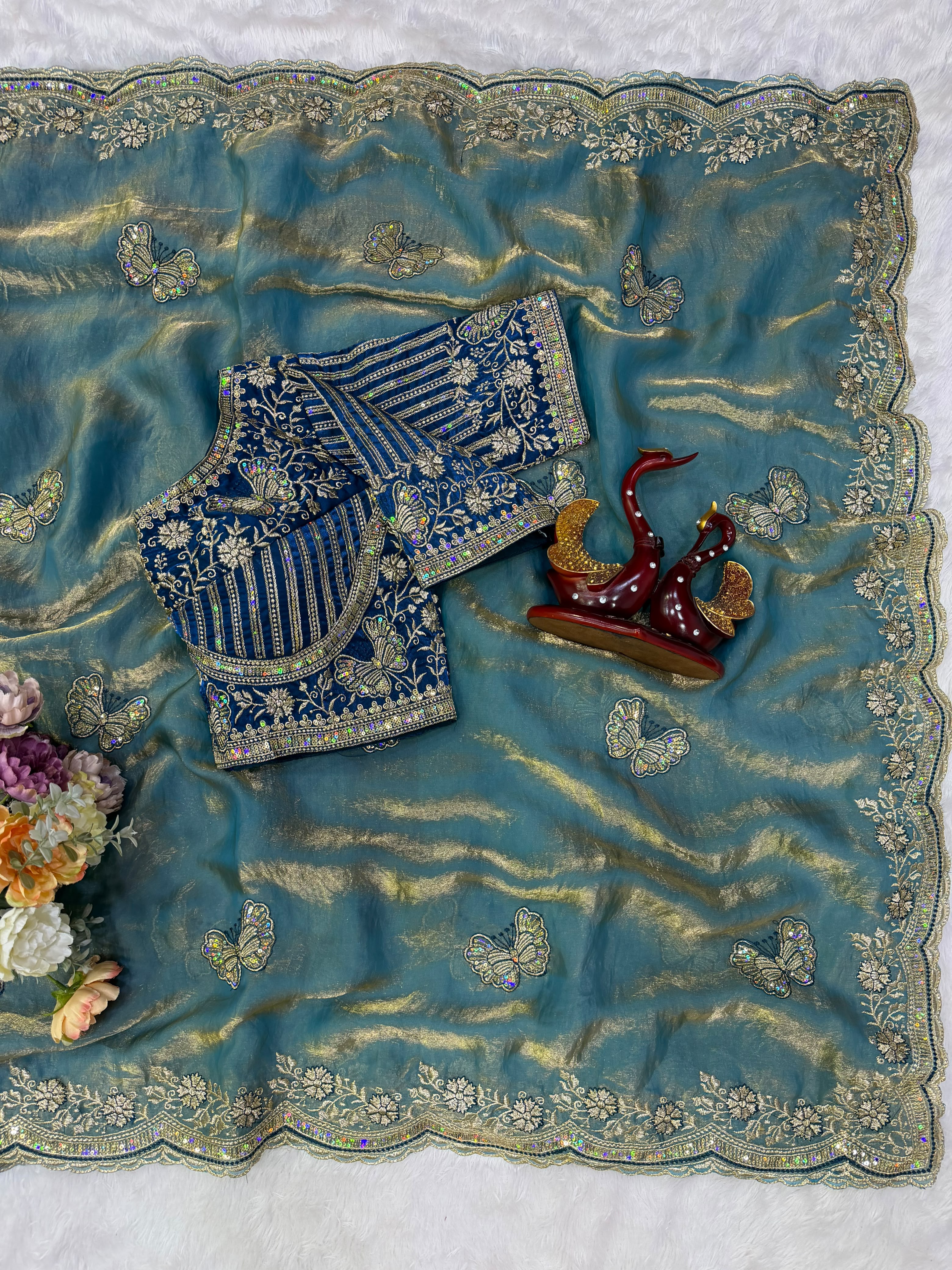 Skft Frendy Satin Saree