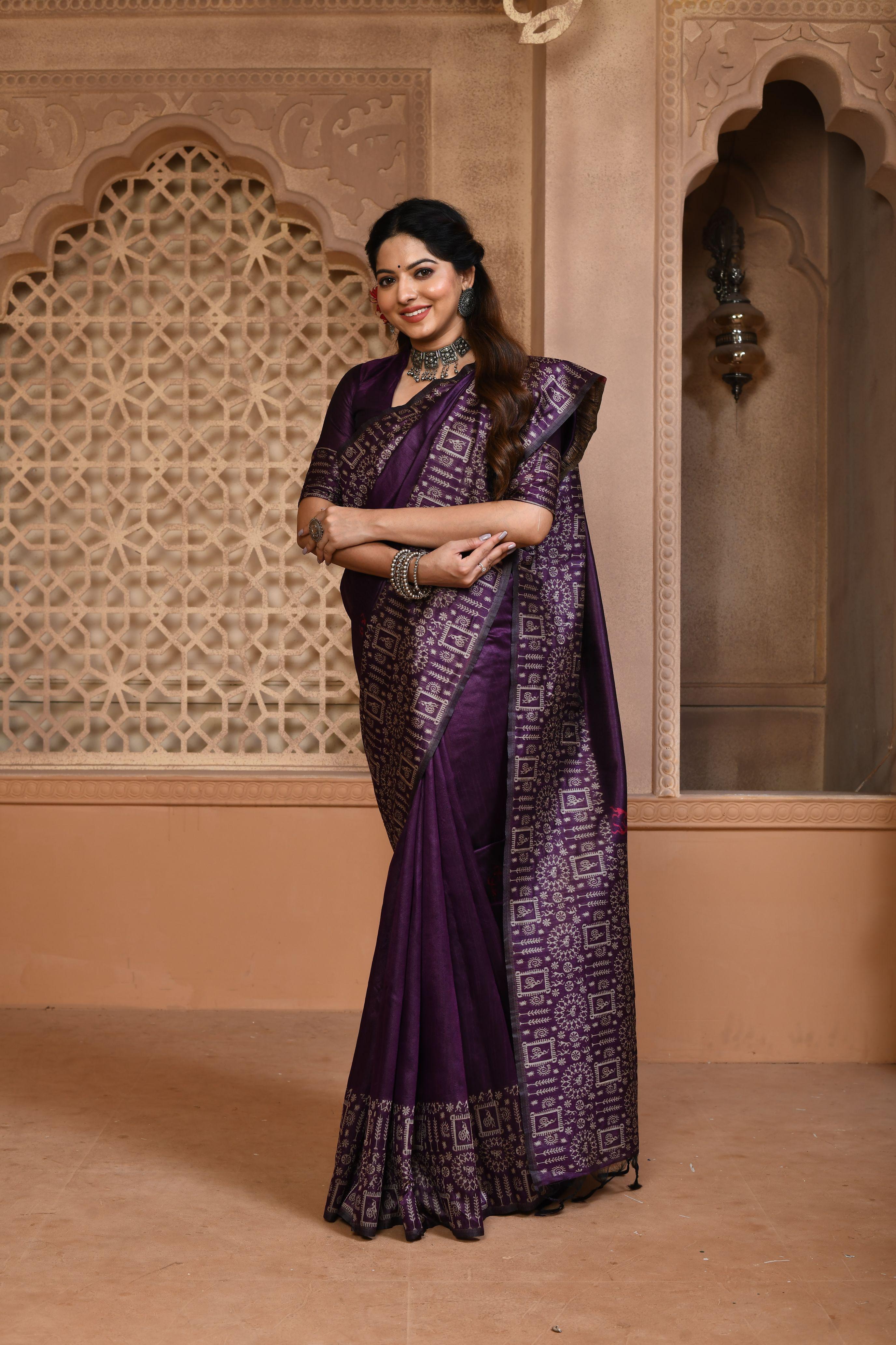 KALAMKARI WEAVING SAREE