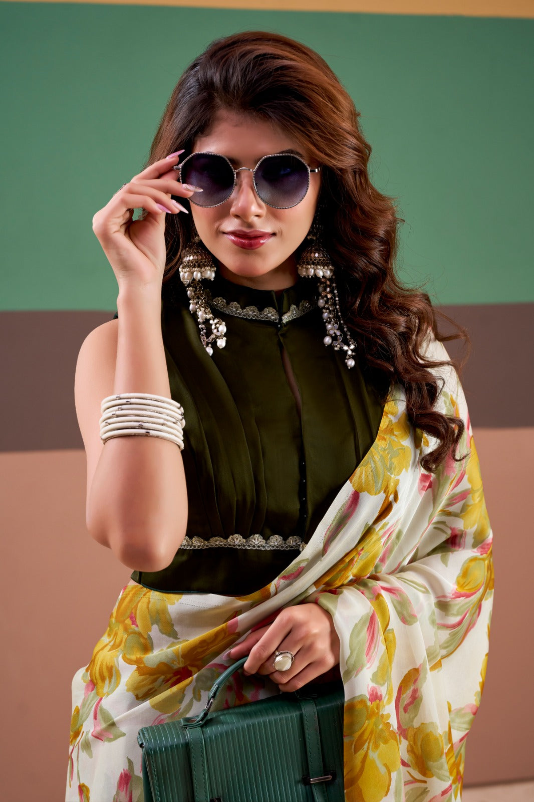 Madhurima Satin Silk Saree