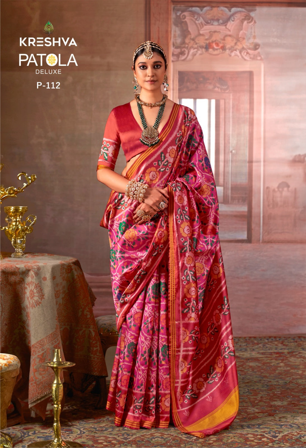 PATOLA DELUXE HERITAGE OF GUJRAT SAREE