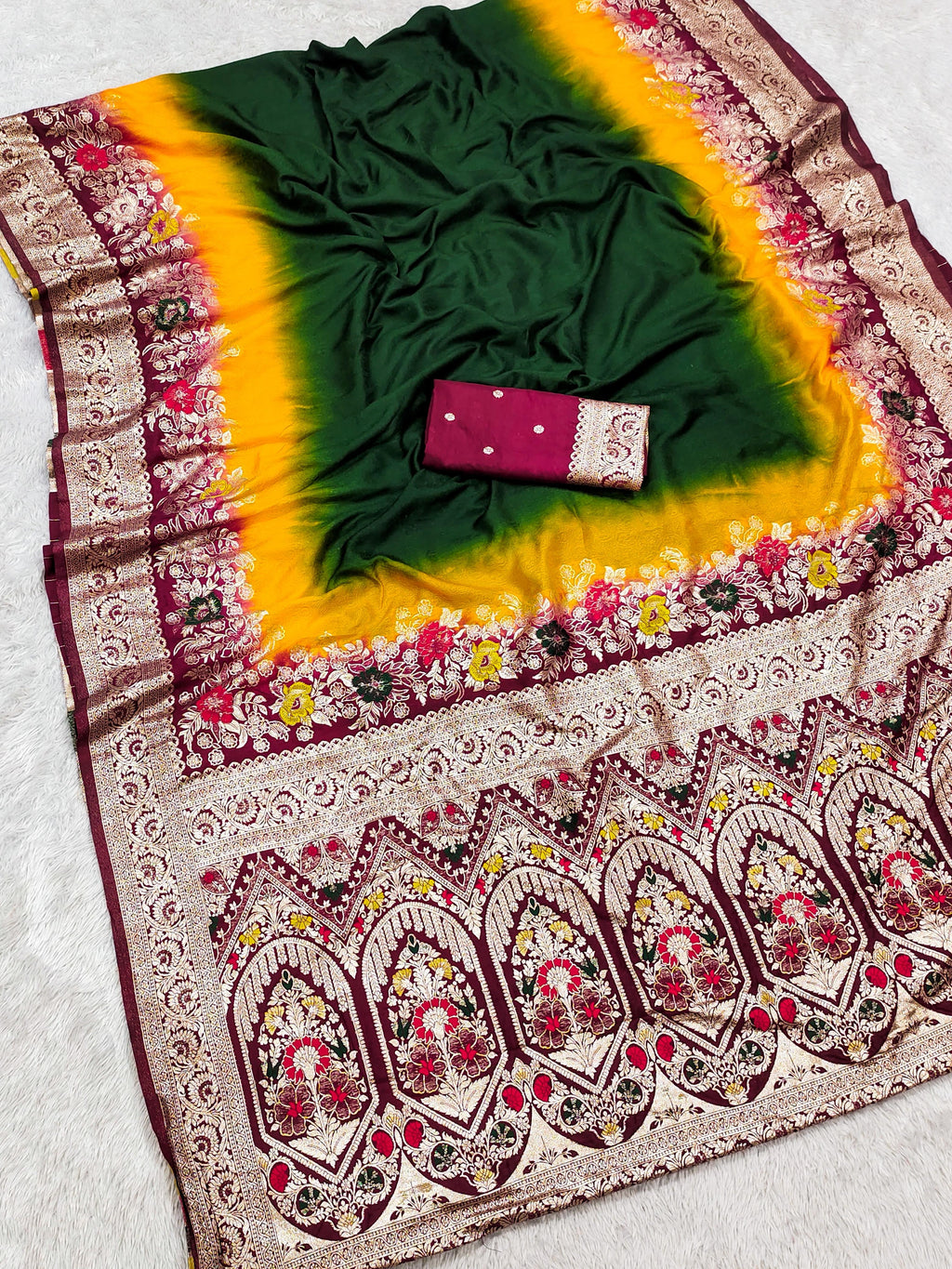Pure Viscose Dolla Silk Saree