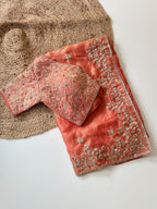 Pure soft Fandy Satin Silk Saree