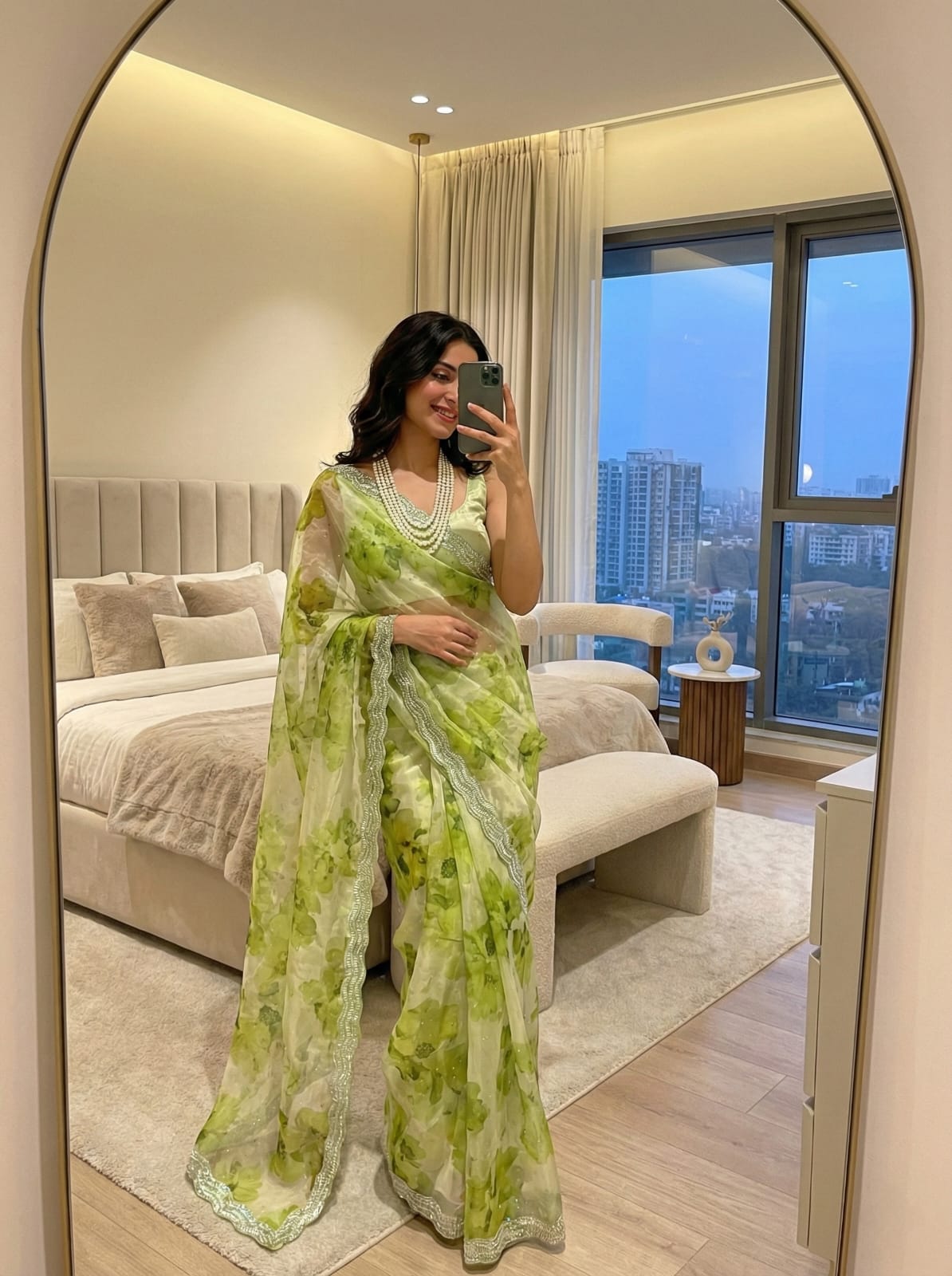 Pure Soft Zimmy Choo Silk Saree