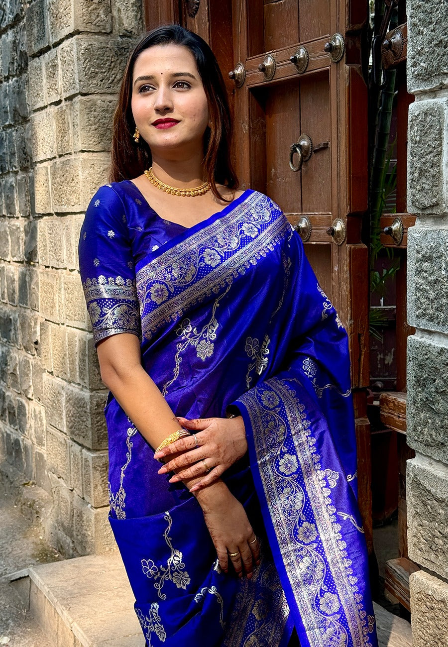 Premium Banarasi Soft Silk Sarees