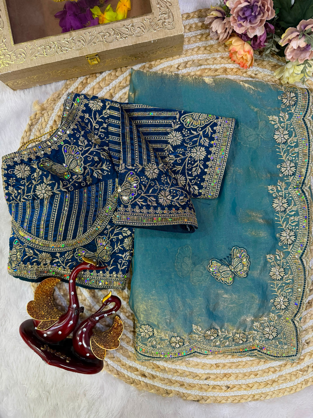 Skft Frendy Satin Saree
