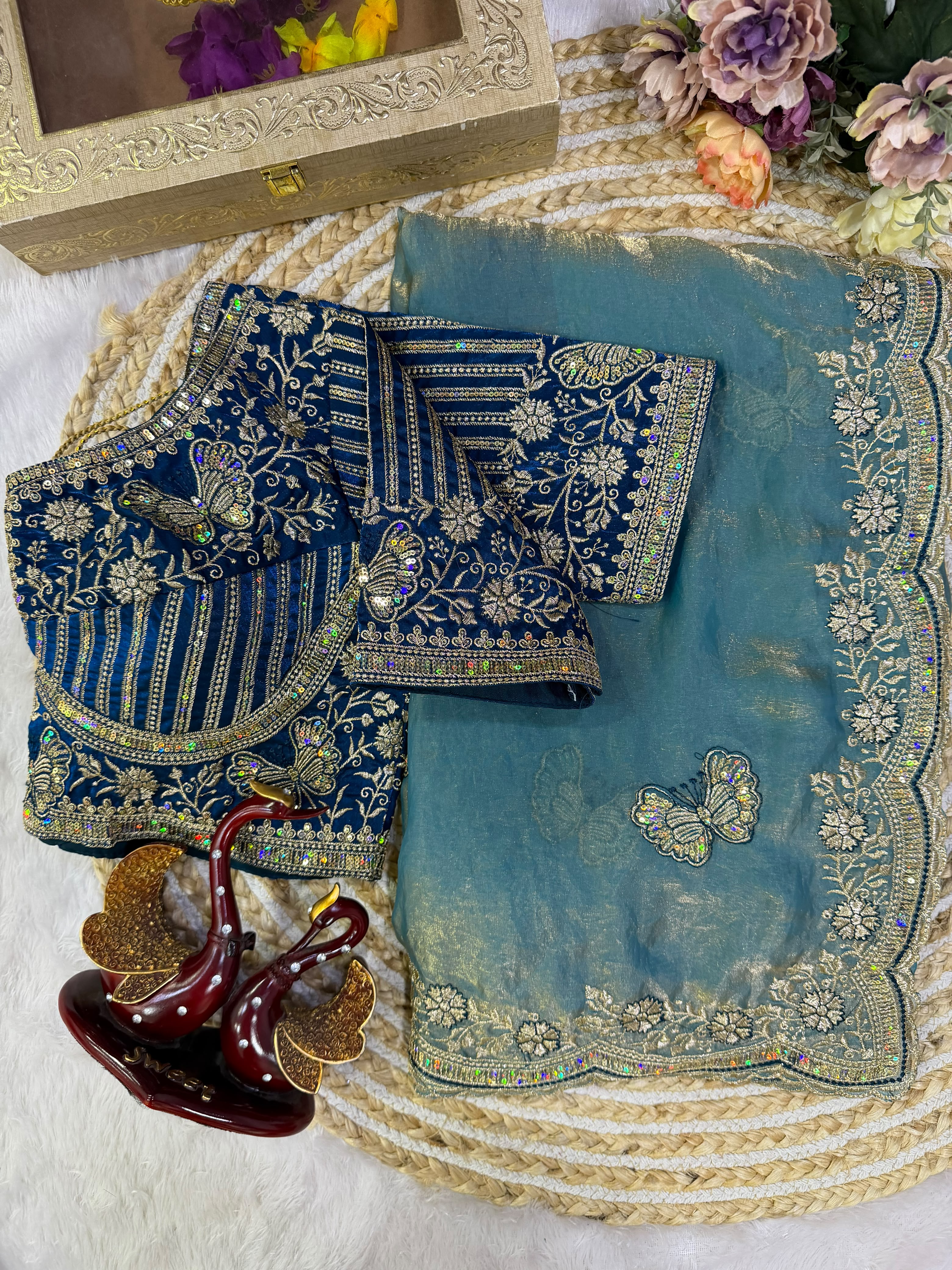 Skft Frendy Satin Saree