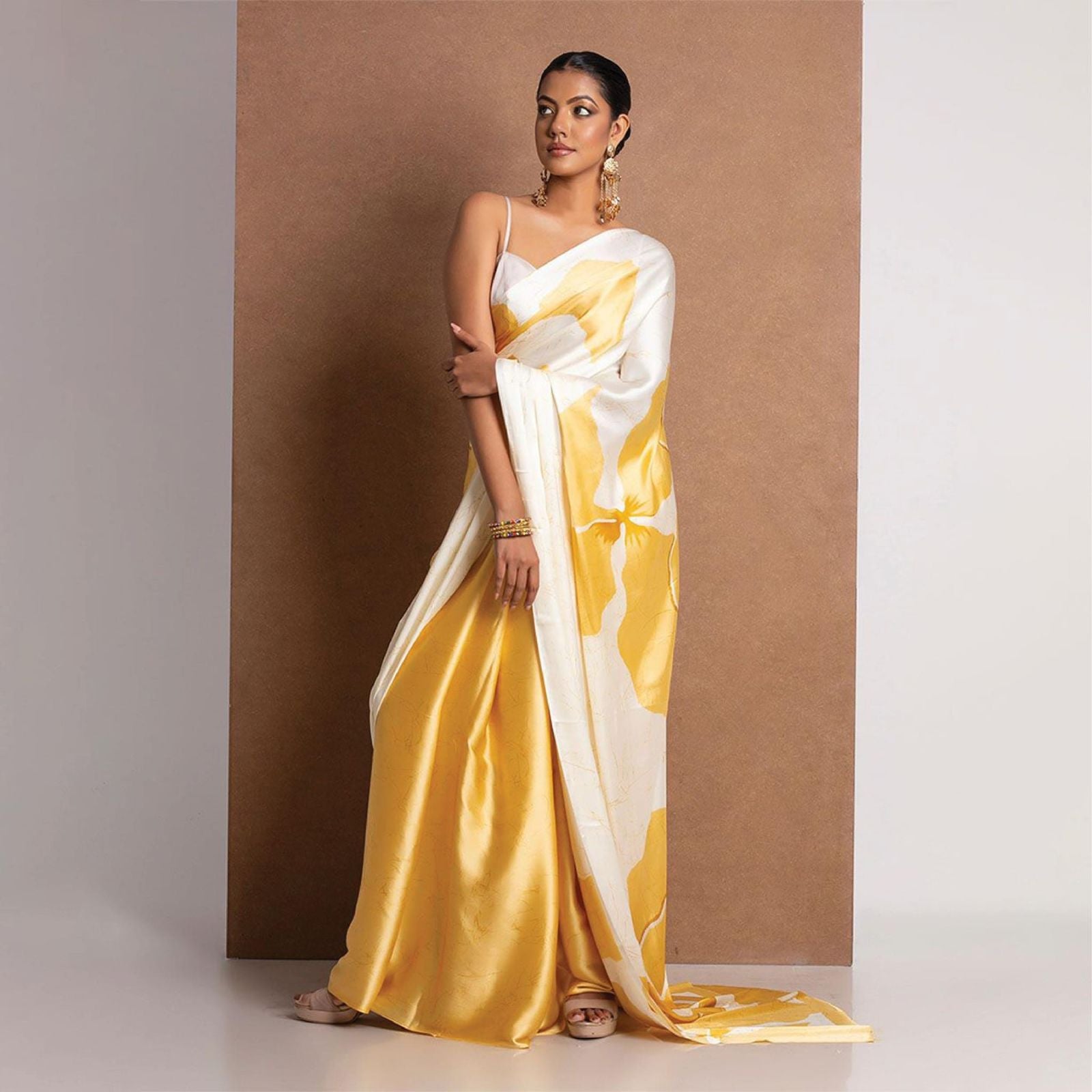 Digital print saree