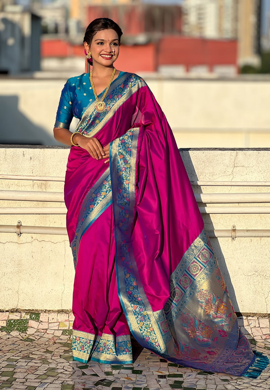 PREMIUM SOFT SILK PAITHANI SAREE