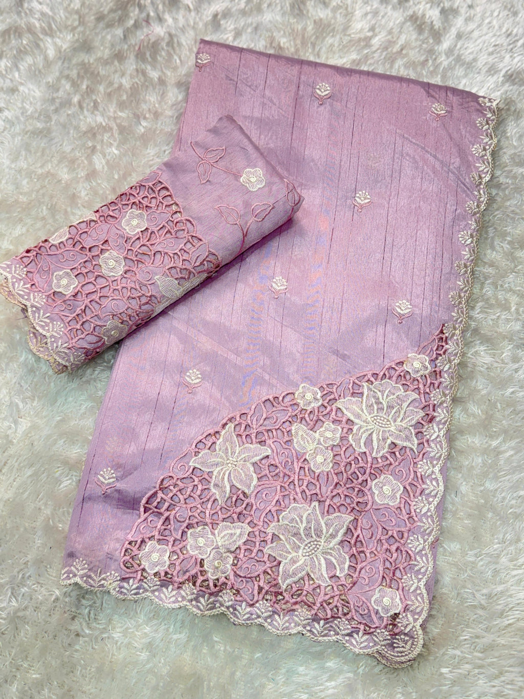 Soundarta Tusser Cotton Saree