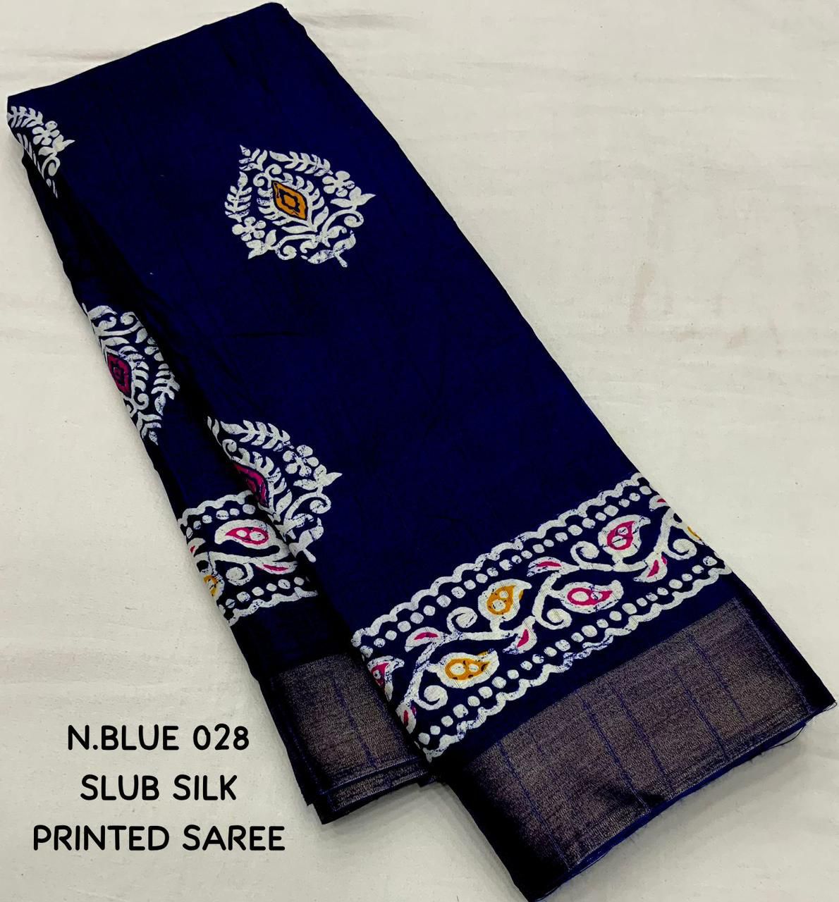 PRINED SAREE BEAUTIFUL COLOR
