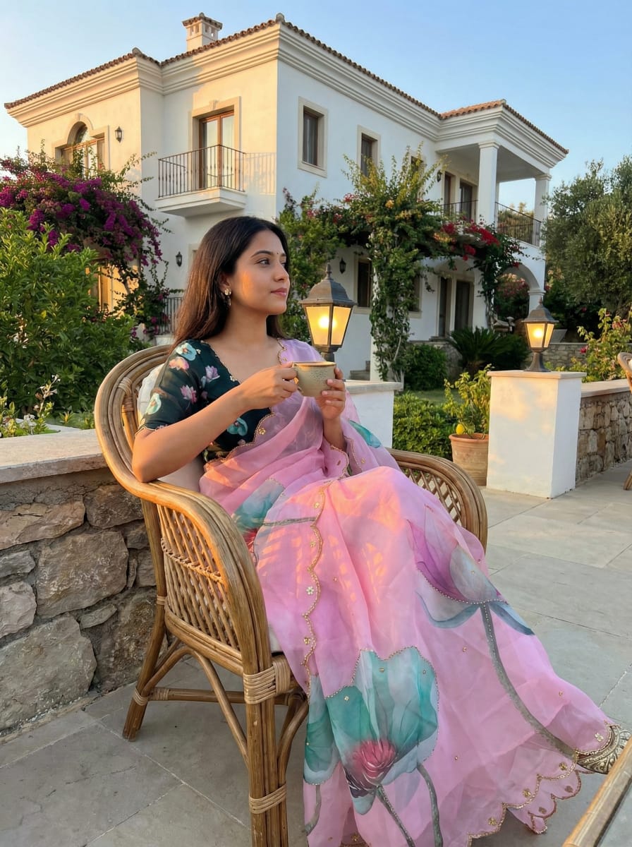 Pure Soft Teby Silk Saree