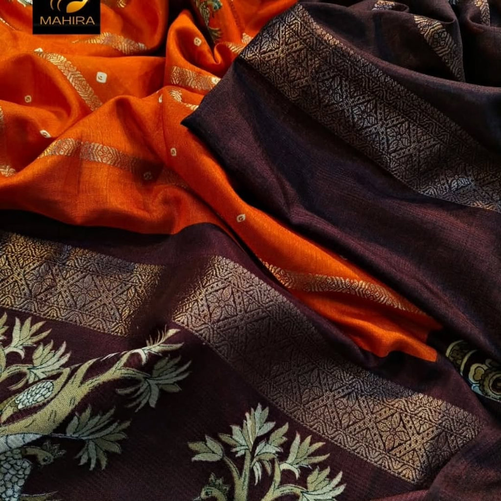 Premium Semi Viscose silk Fabric Saree