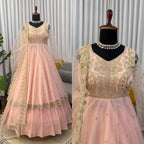 Fox Georgette Wedding Gown