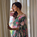 SOFT CHINNON FABRIC TRANDING SAREE