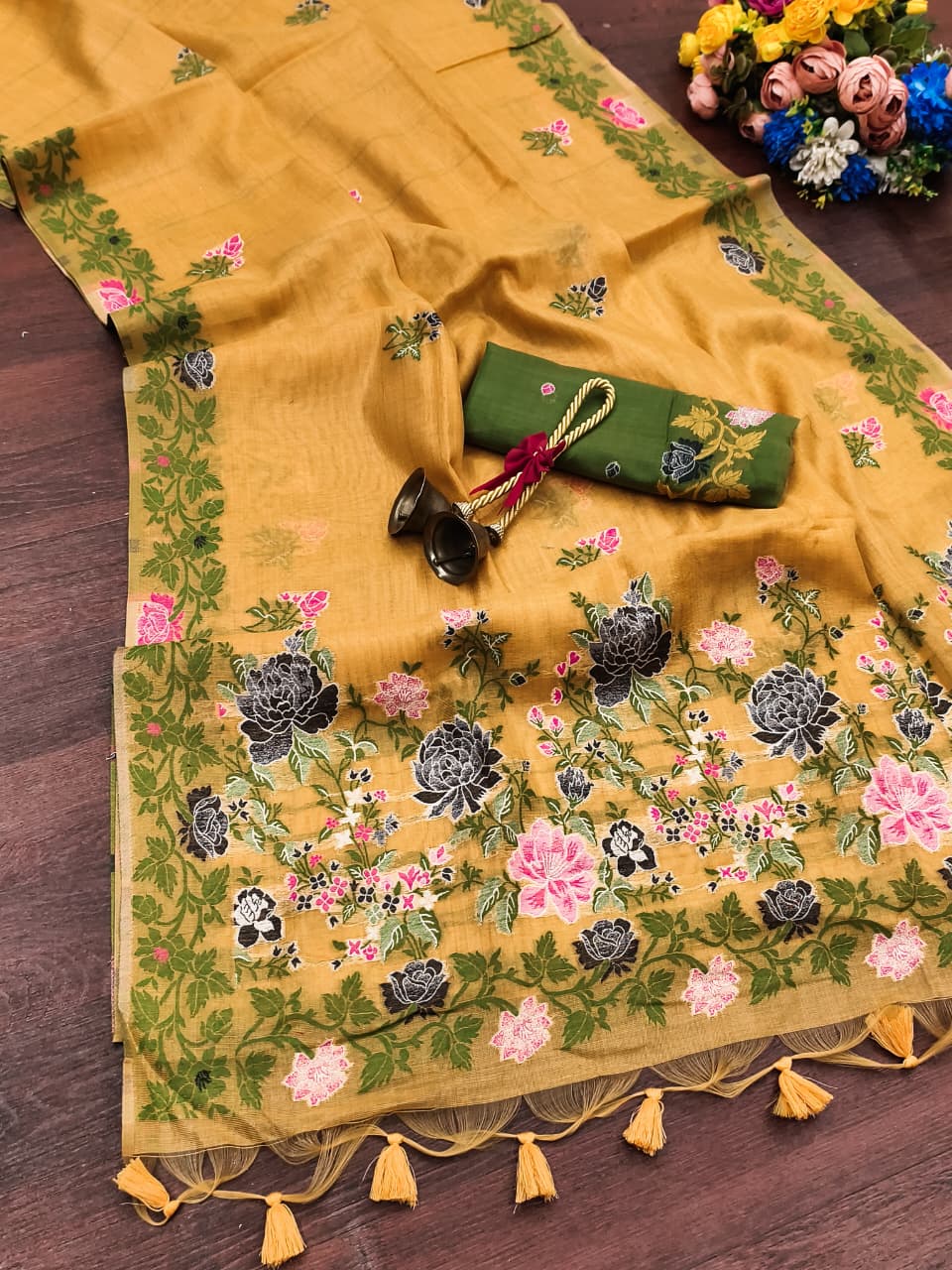 TISSUE SILK SAREE