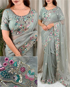 Faguniya Nc Simmer Silk Saree