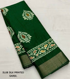 PRINED SAREE BEAUTIFUL COLOR