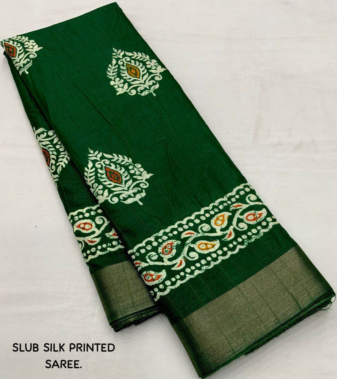 PRINED SAREE BEAUTIFUL COLOR