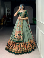 Tasar Silk Elegance Lahenga Choli