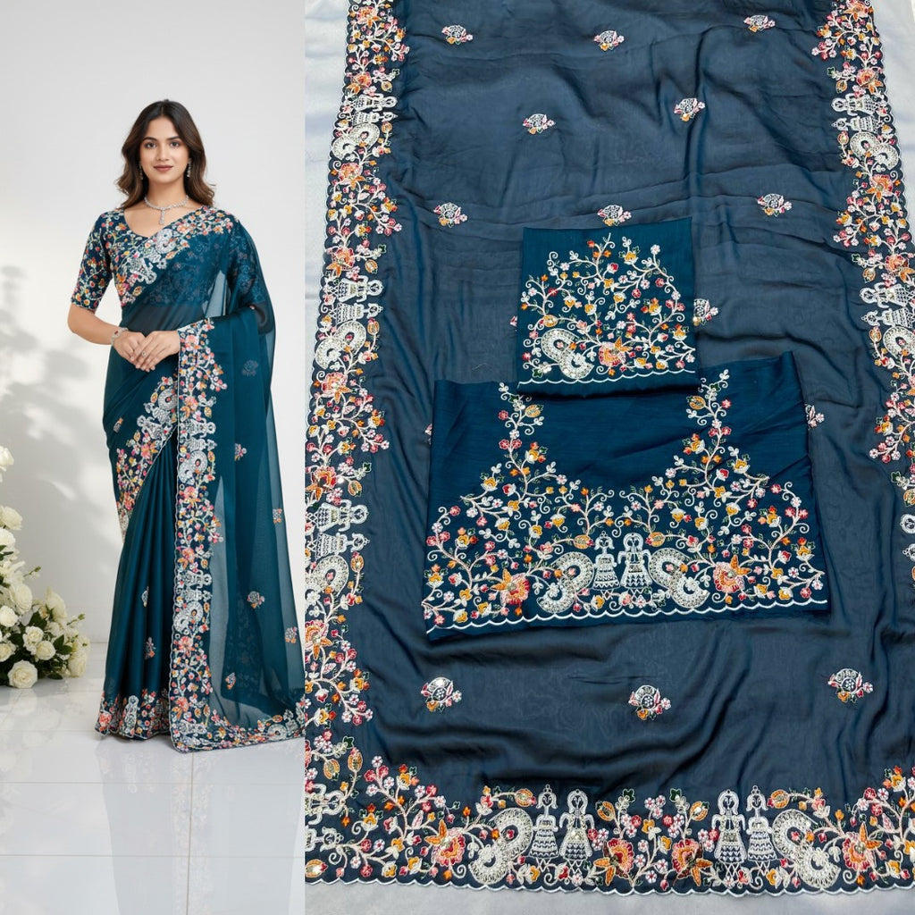 SOFT RANGOLI SILK SAREE