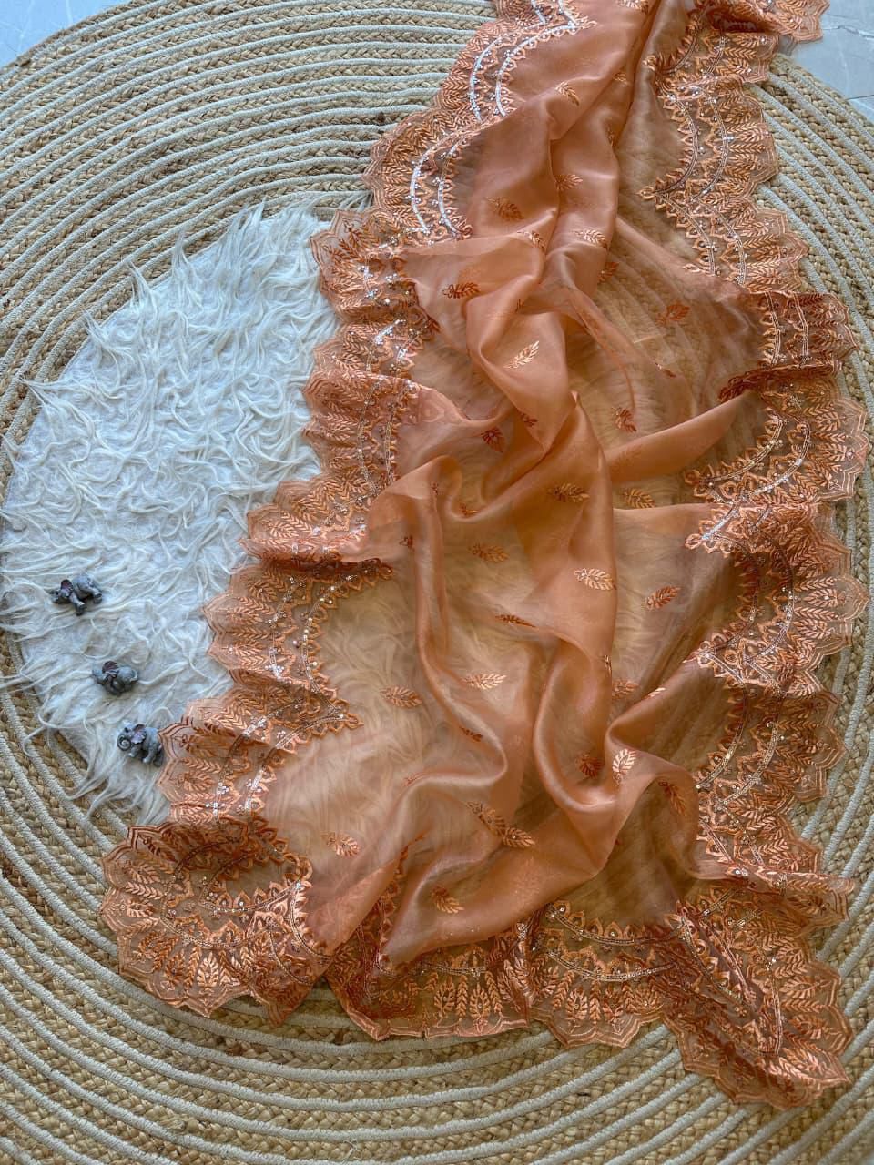 Chandani Premium Organza Saree